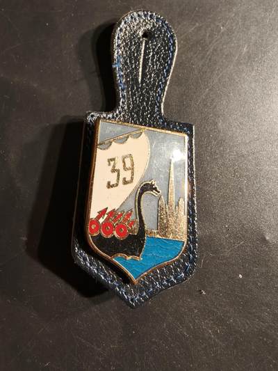 老王徽章第165期 - 法国陆军第39步兵团证章 