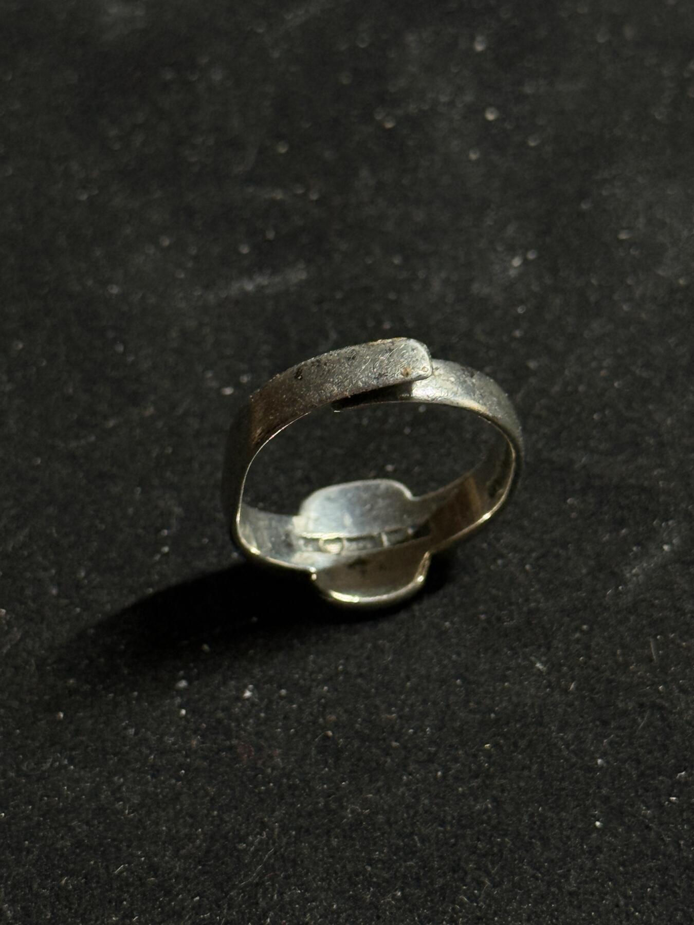 戎马世界章牌大赏第108期 芬兰戒指，银制