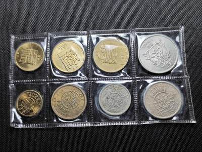 KK钱币收藏小铺 （套币 好品/批量散币 银币）专场  2月预留时间 周末发货 -  澳门套币 含福禄寿双鱼