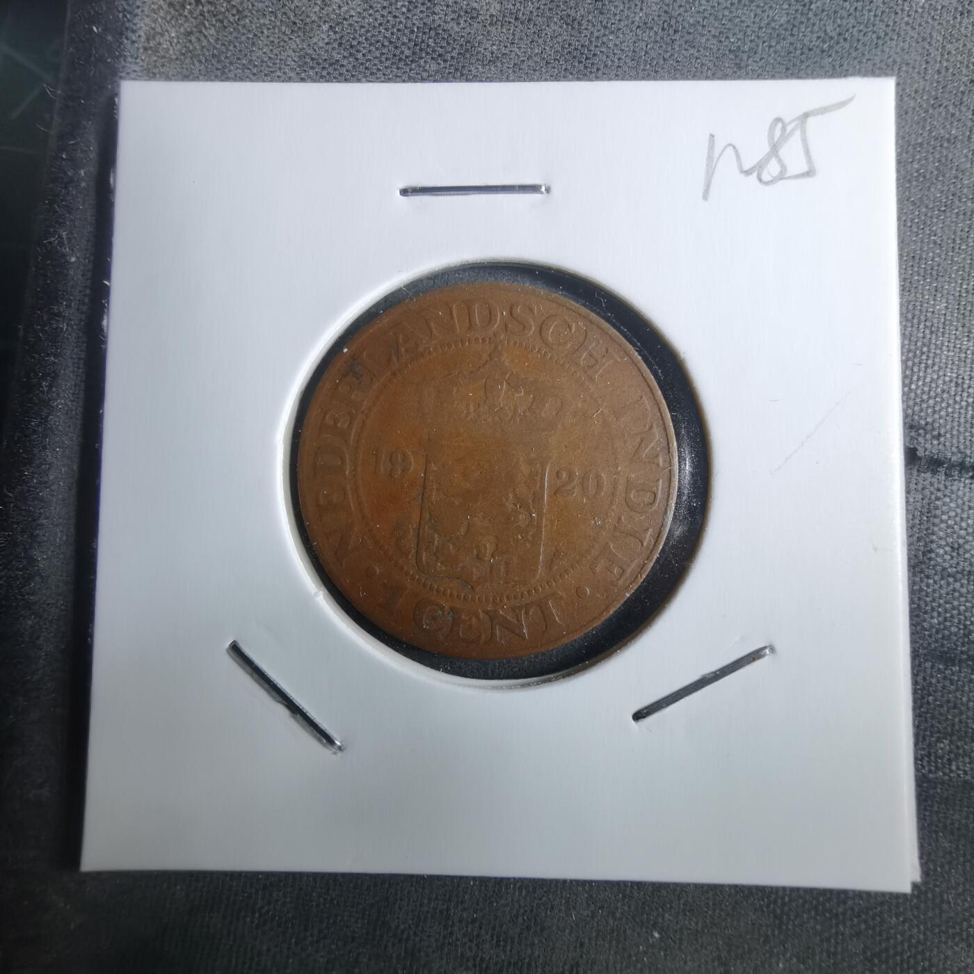 沼泽如烟--第912场 荷属东印度1920年1分