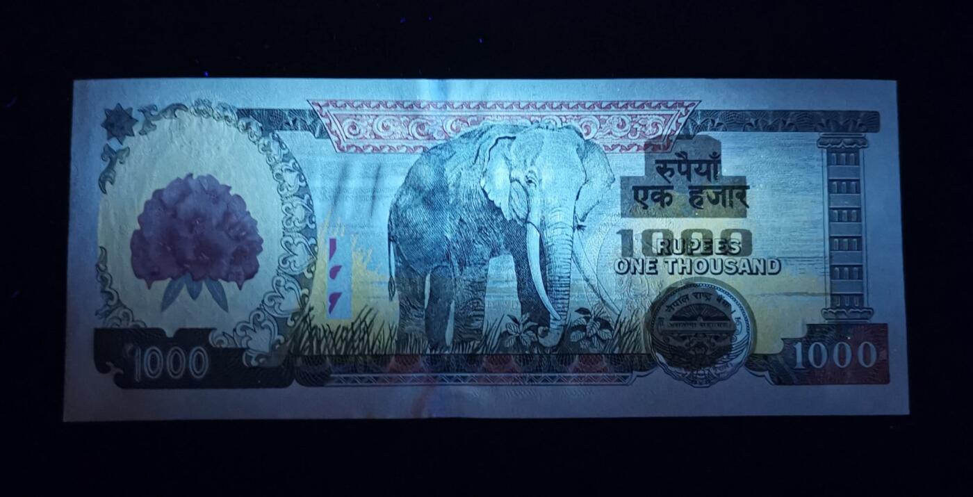 《艾美收藏》第221期-11.23周日黄金场精品荟萃 尼泊尔2008年1000卢比最高值UNC 珠穆朗玛峰 大红花 背面大象 Pick#67b