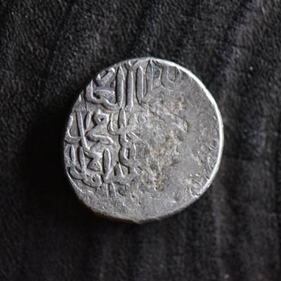 【良泉】第42期【自动场】12月4日晚19.30点开拍！99枚域外古代钱币专场  - 公元 1448年？【蒙古】帖木儿汗国？穆罕默德·朱基·米尔扎 (1402-1445)？（沙哈鲁的儿子）银币，5.42克