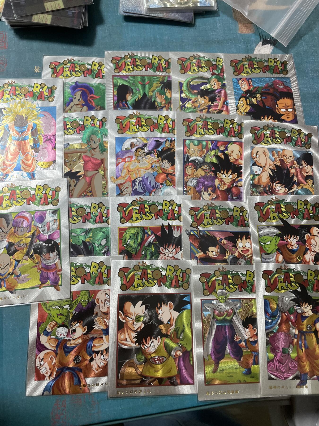 开心玩 卡牌 第八期 奇点 七龙珠一套 18张全 粗闪