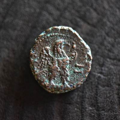 【良泉】【元旦直播场】1月1日晚19.30点开拍！208组西方古代钱币、日本朝鲜花钱 - 公元281-282年【古罗马】【埃及行省】普罗布斯，神鹰，在位第7年，四德拉克马，7.29克