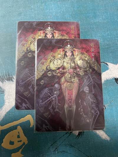 开心玩 卡牌 第八期 - 妖姬传 精绝女王 普卡双服饰