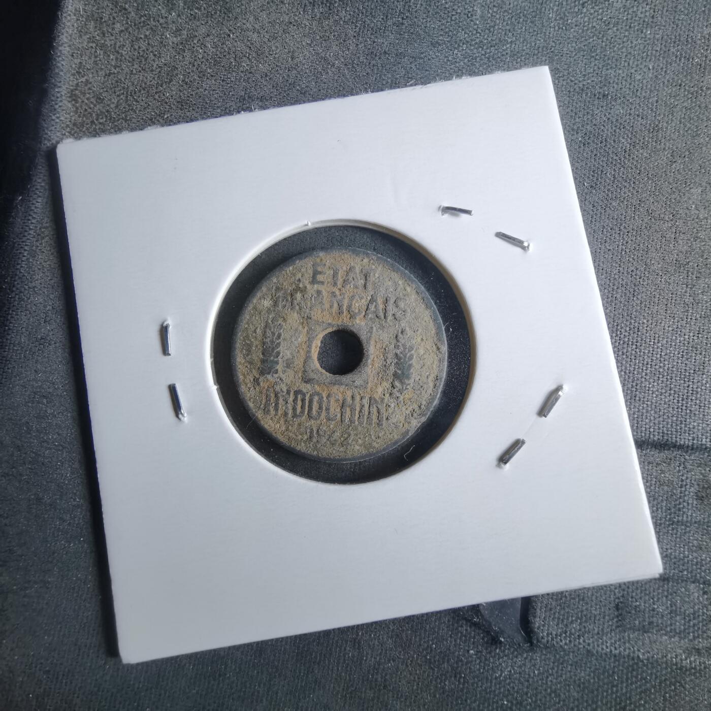 沼泽如烟--第912场 法属印度支那1942年¼年一分