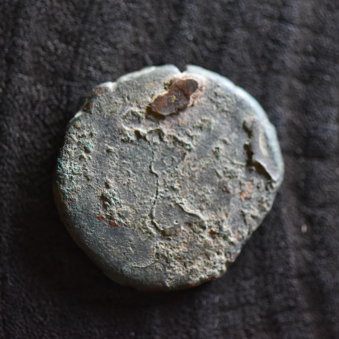 【良泉】第42期【自动场】12月4日晚19.30点开拍！99枚域外古代钱币专场  公元1180–1205年【丝绸之路】东喀喇汗国，优素福·阿尔斯兰·汗，法尔斯铜币，6.32克