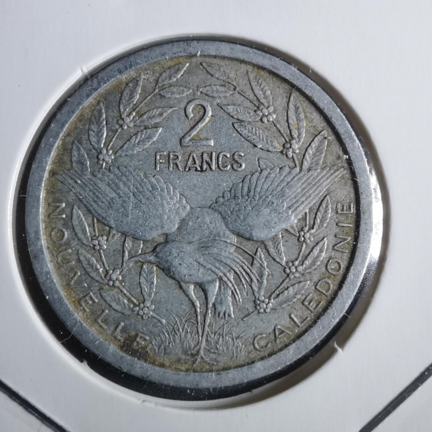 沼泽如烟--第912场 法属新喀里多尼亚1949年2法郎