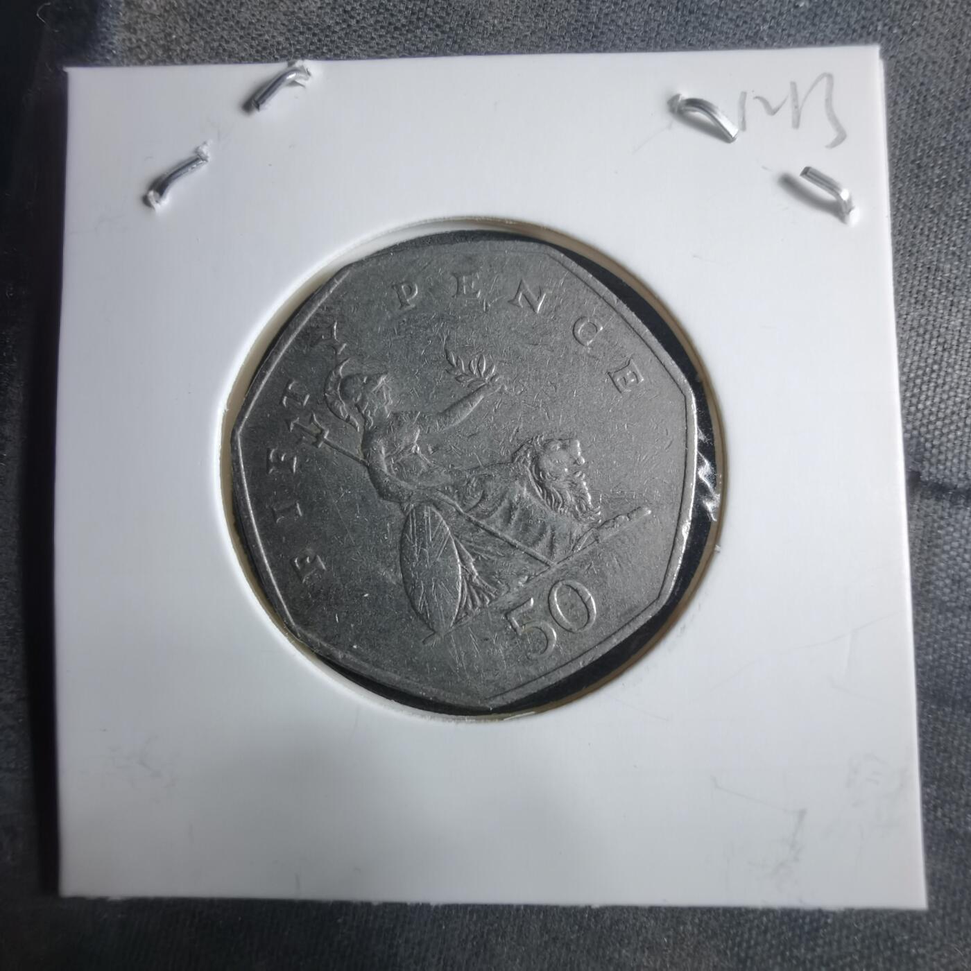 沼泽如烟--第912场 英国1997年50便士