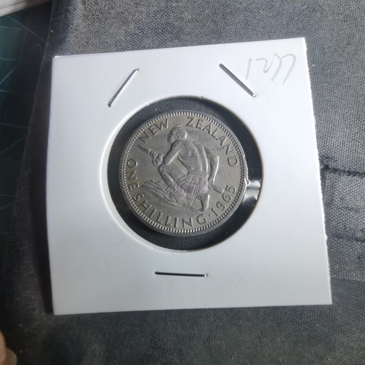 沼泽如烟--第912场 新西兰1965年1先令