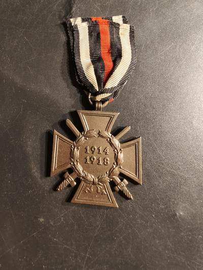 老王徽章第165期 - 德国一战军事兴登堡十字奖章     带厂标