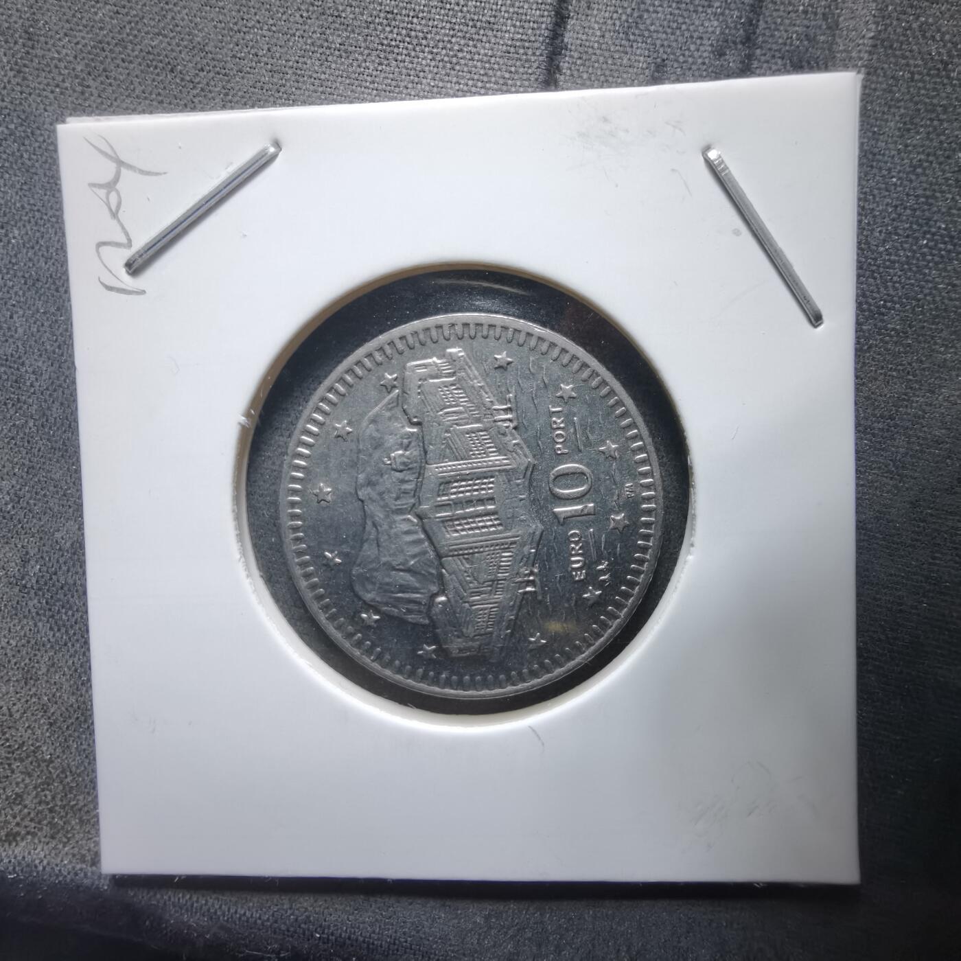 沼泽如烟--第912场 直布罗陀2003年10便士