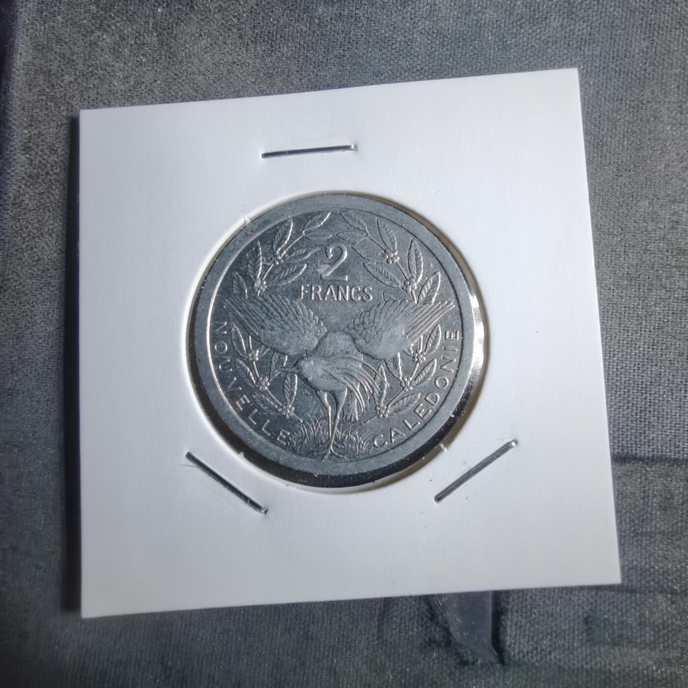 沼泽如烟--第912场 法属新喀里多尼亚1986年2法郎