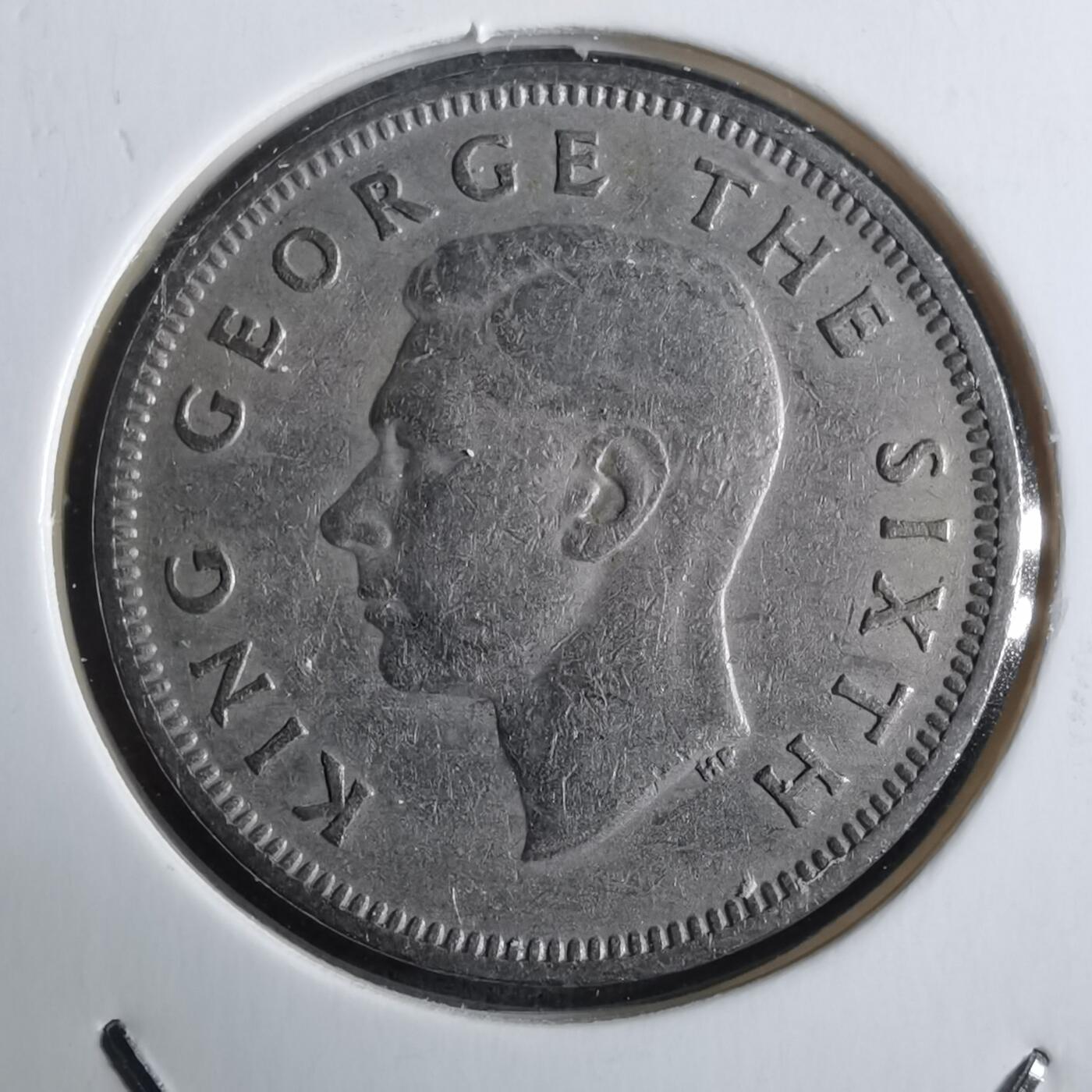 沼泽如烟--第912场 新西兰1951年1先令