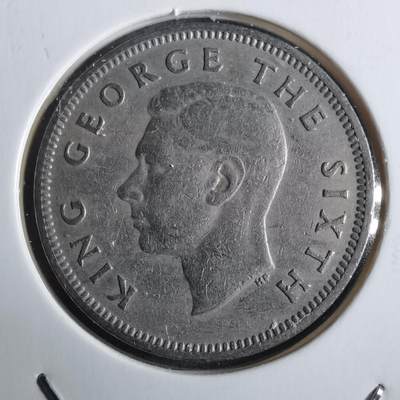 沼泽如烟--第912场 - 新西兰1951年1先令