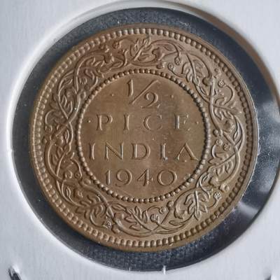 沼泽如烟--第912场 - 英属印度1940年½派斯