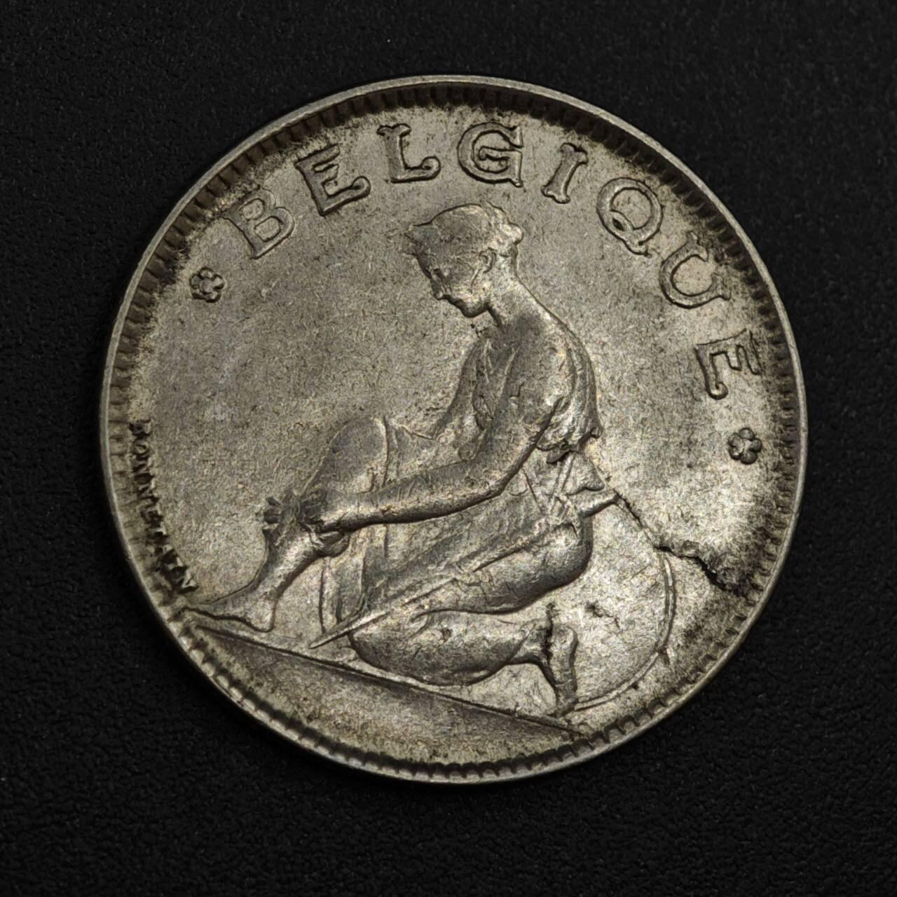 【淘币小摊】实时拍第八百零四拍   散币银币场   满百包邮可预留二周 每周一统一发货   比利时1923年1法郎镍币