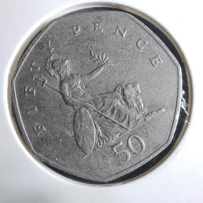 沼泽如烟--第912场 - 英国1997年50便士