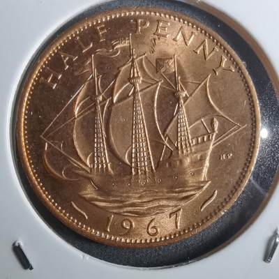 沼泽如烟--第912场 - 英国1967年半便士