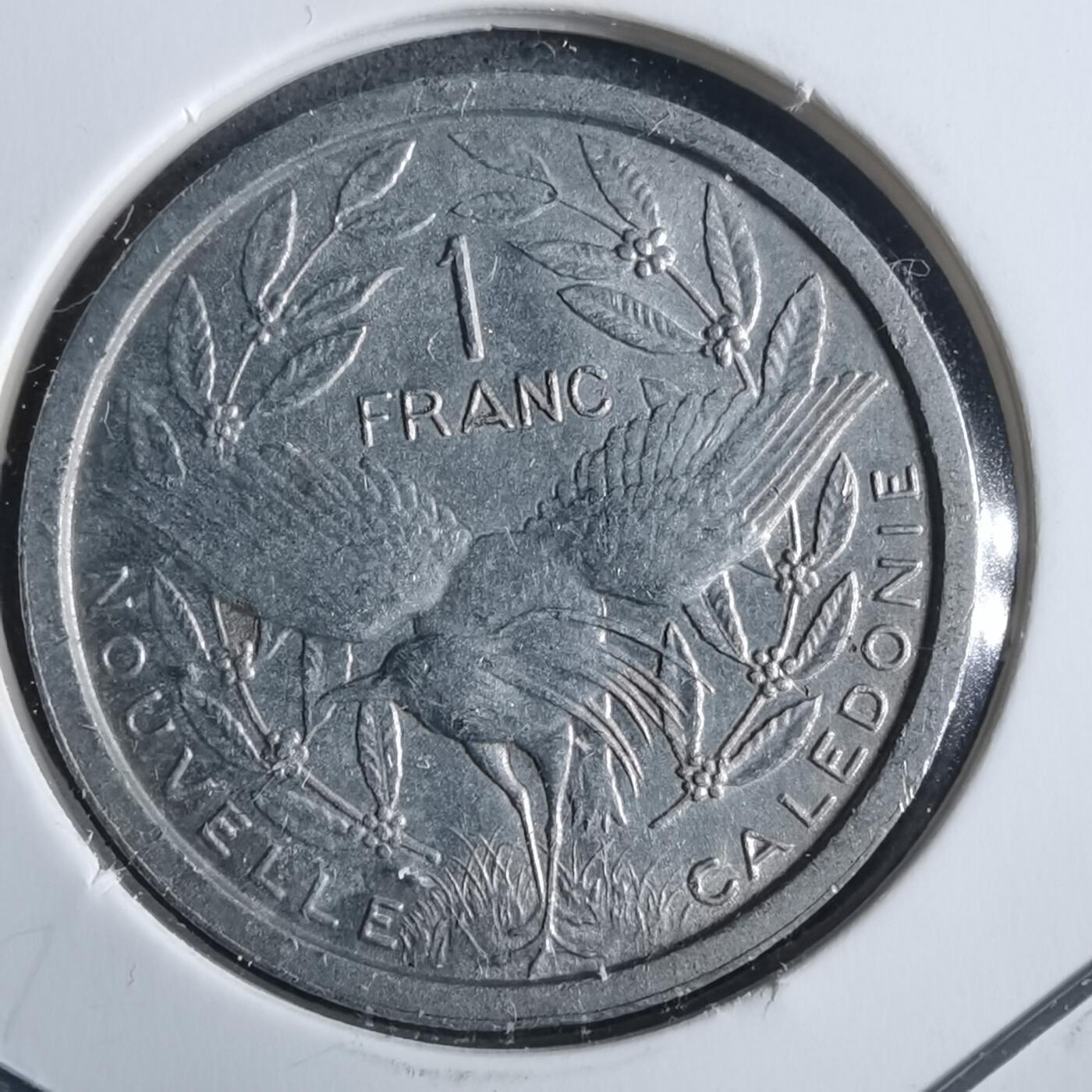 沼泽如烟--第912场 法属新喀里多尼亚1949年1法郎