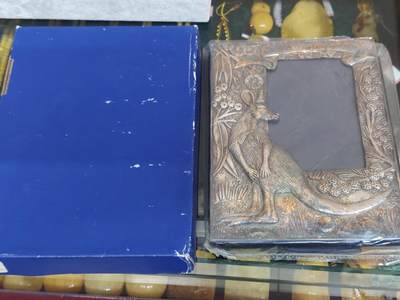 老银件 - 澳大利亚200周年纪念银制相框