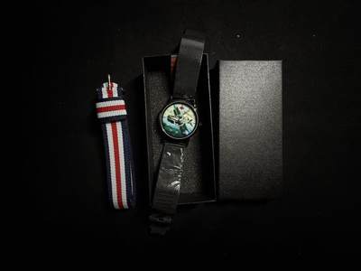 戎马世界章牌大赏第108期 - 中国抗日战争814空战纪念手表，国内生产