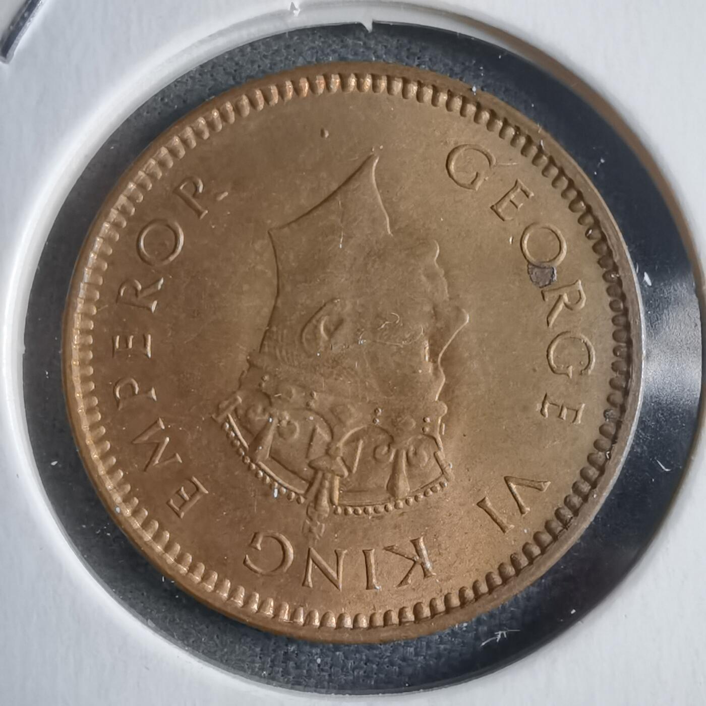 沼泽如烟--第912场 英属印度1940年½派斯