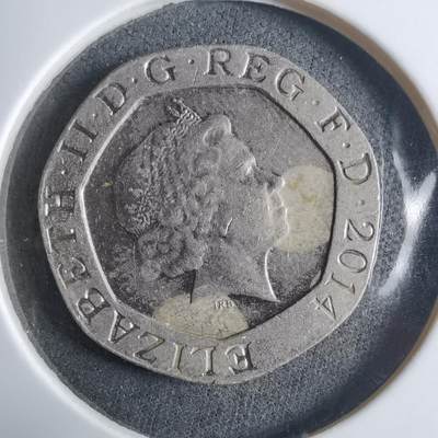 沼泽如烟--第912场 - 英国2014年20便士