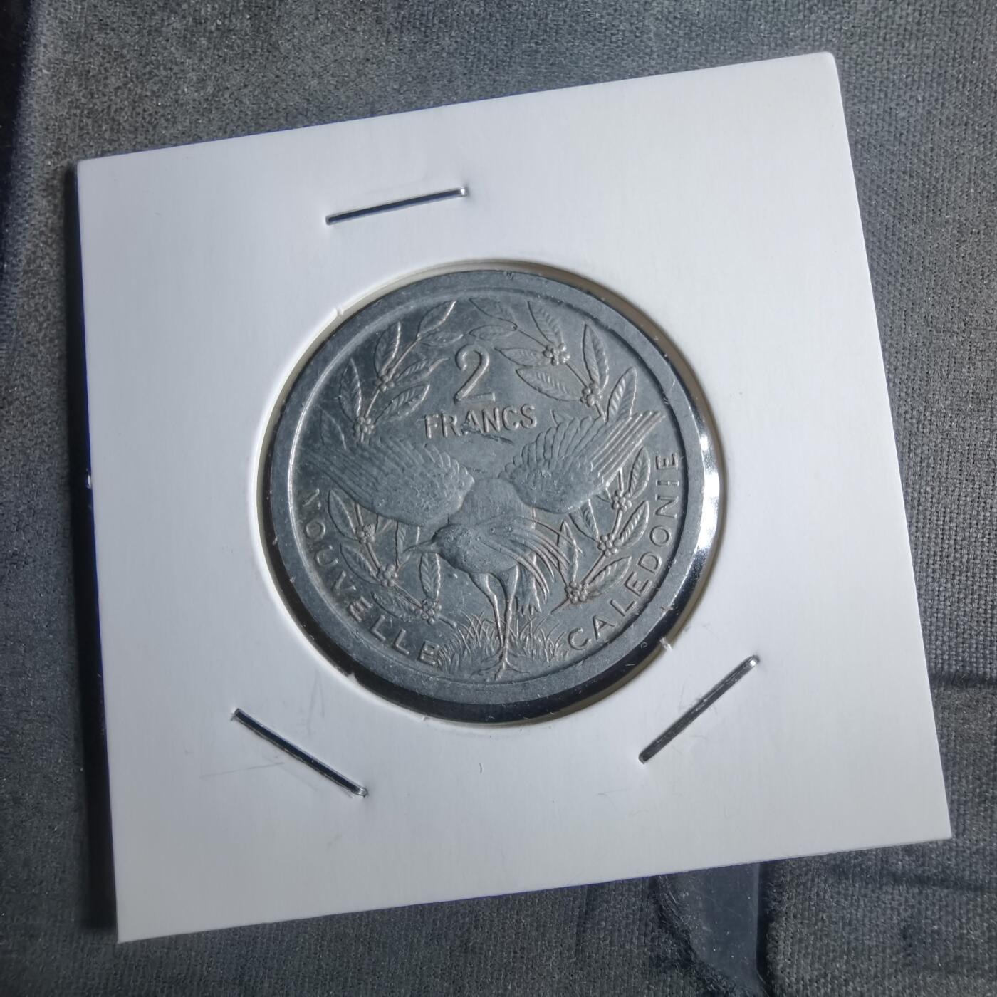 沼泽如烟--第912场 法属新喀里多尼亚1973年2法郎