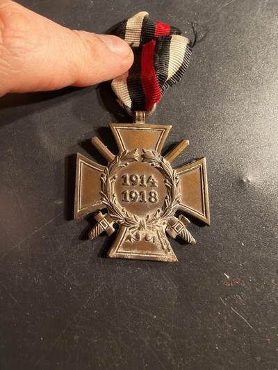 老王徽章第165期 - 德国一战军事兴登堡十字奖章     带厂标