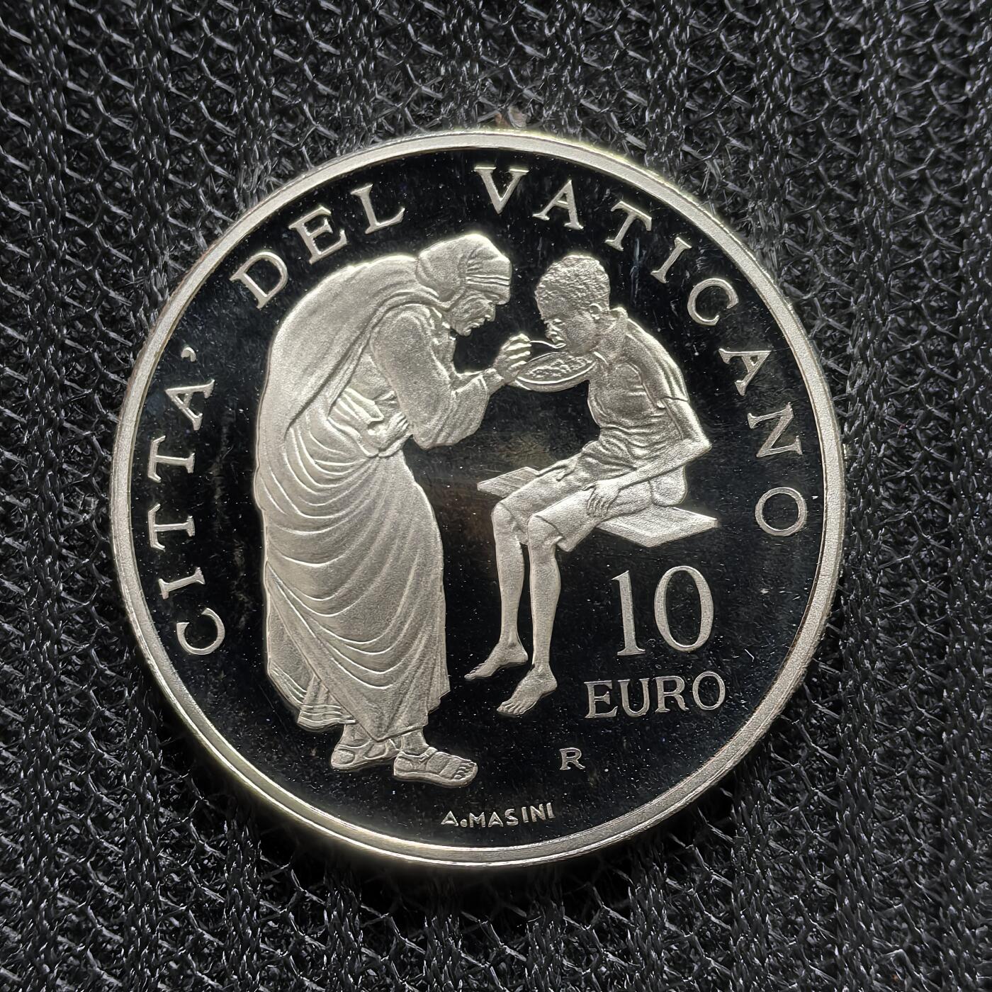 道一币馆币章第一百五十六场 原盒证 梵蒂冈2007年81个“传教主日”10欧元精制银币