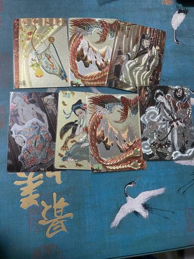 开心玩 卡牌 第八期 - 彫仙红楼粗闪一组