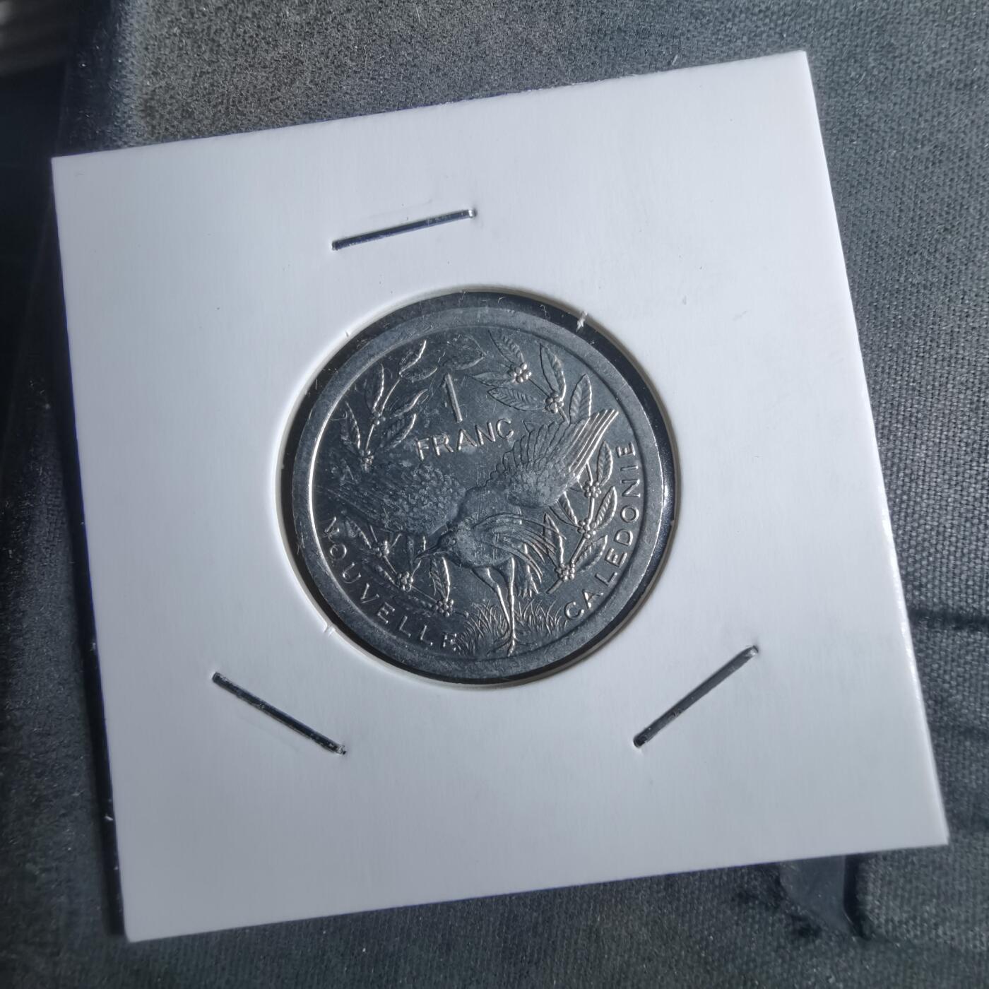 沼泽如烟--第912场 法属新喀里多尼亚2007年1法郎