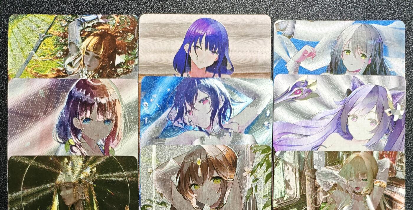 天玑星卡拍第142期《11.25周二截拍艺气风发》持续收拍收评中 满赠卡需备注 动漫美女 艺术版 粗闪 九张