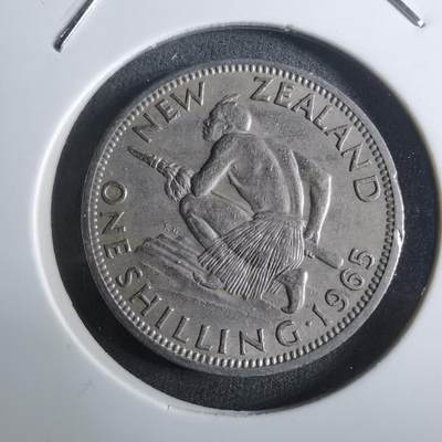 沼泽如烟--第912场 - 新西兰1965年1先令