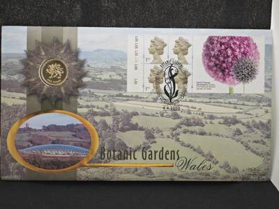 【淘币小摊】限时拍第八百零七拍  克朗币邮币封场  满百包邮可预留两周  周一统一发货  -  英国2000年一镑邮币封