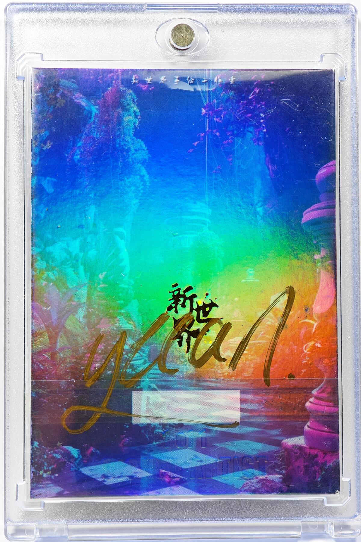 白泽拍卖卡牌手绘专场第29期（忽有故人心上过，回首山河已是秋） 2025 新世界手绘卡 星月  yuan亲签 卡砖封装