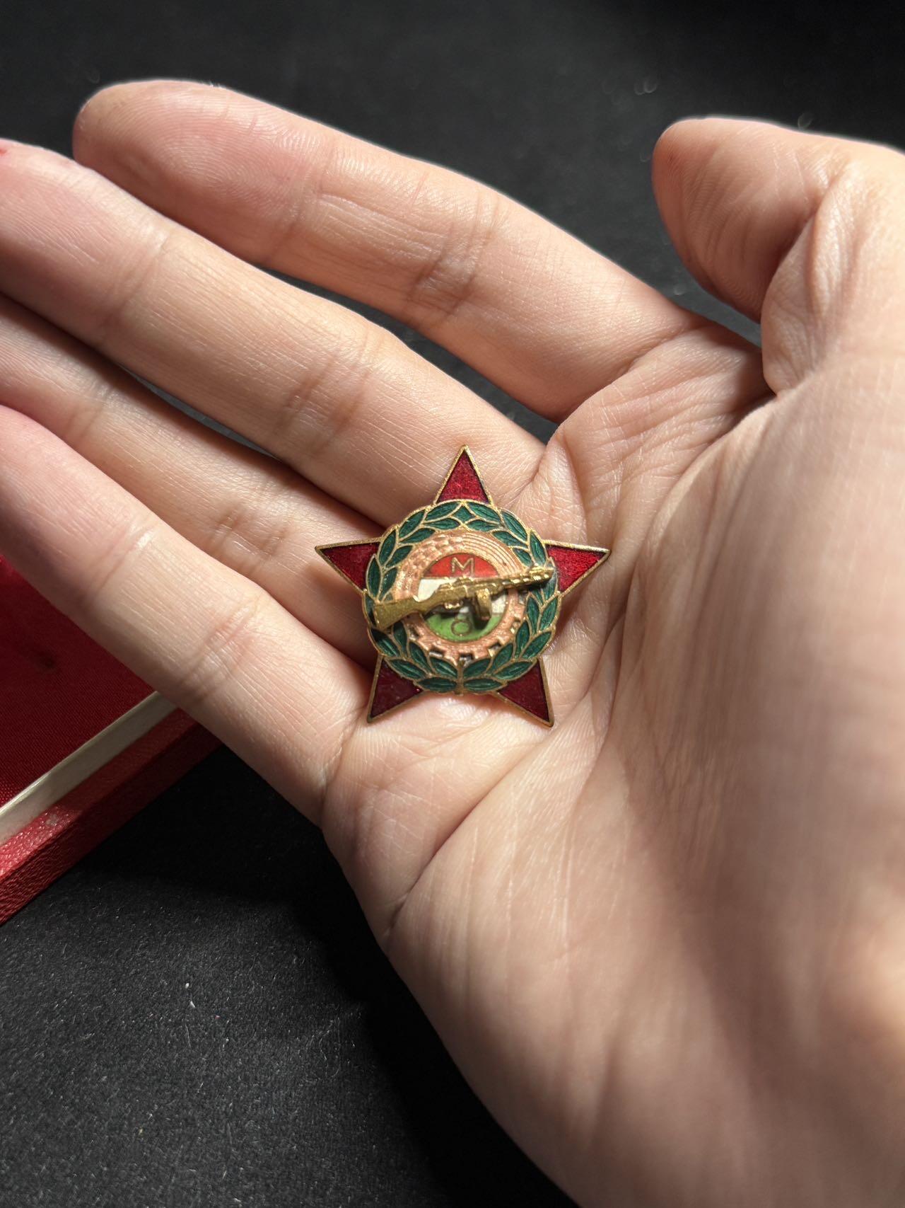 戎马世界章牌大赏第108期 匈牙利工人卫士奖章