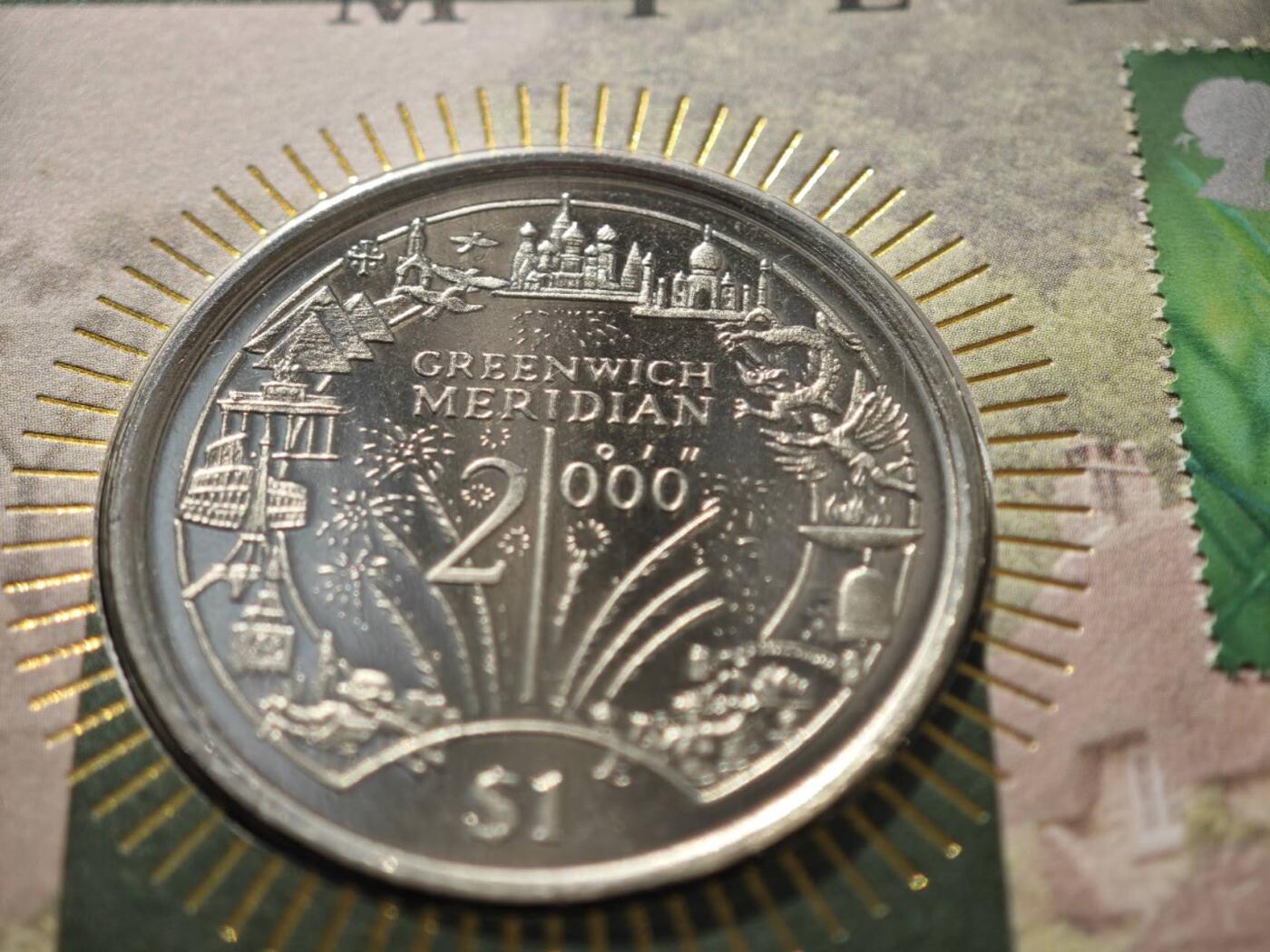 【淘币小摊】限时拍第八百零七拍  克朗币邮币封场  满百包邮可预留两周  周一统一发货  利比里亚200年1元纪念币邮币封