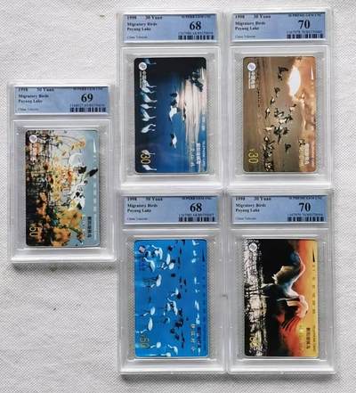 【琪哥网】评级磁卡综合场(111） - 【PCGS68-70】国卡候鸟
