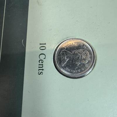 泡泡币外币第三十四场可代拍15038385335微信 - 加拿大原光硬币。