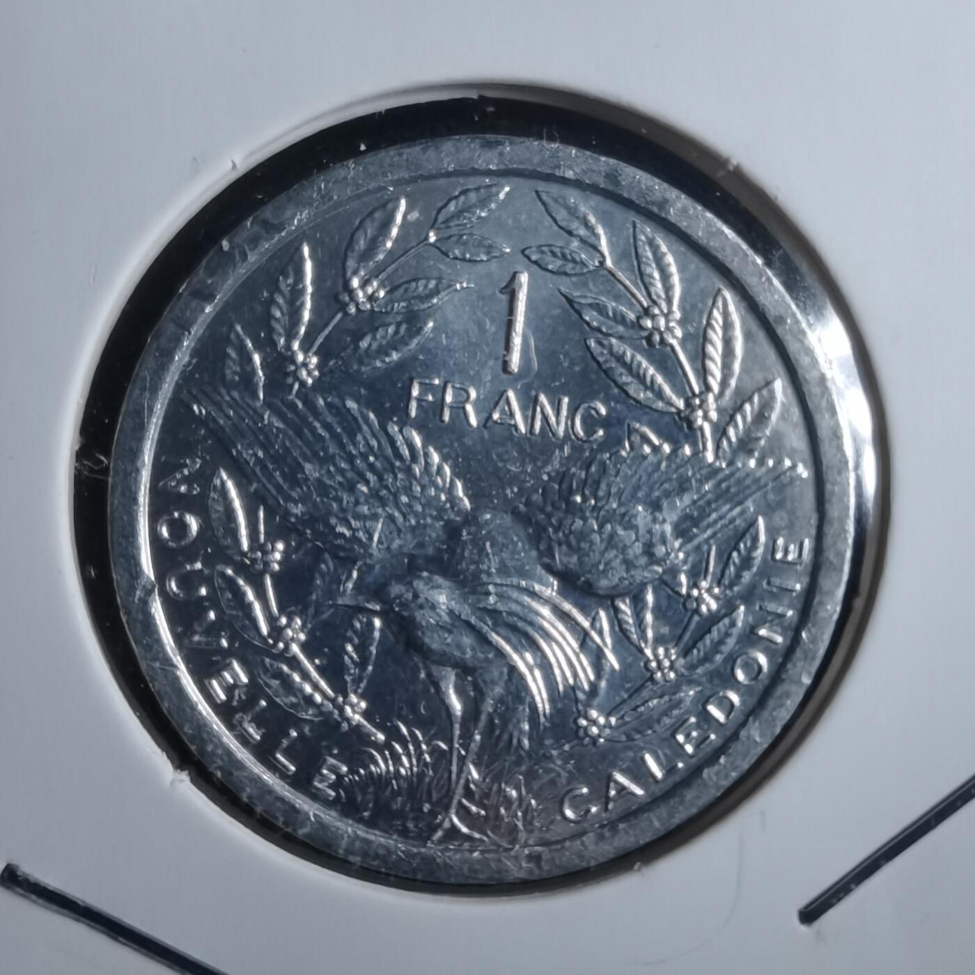 沼泽如烟--第912场 法属新喀里多尼亚2014年1法郎