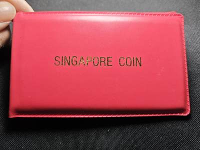 KK钱币收藏小铺 （套币 好品/批量散币 银币）专场  2月预留时间 周末发货 -  新加坡马来西亚大小面值套币 皮包样式少见 含纪念币