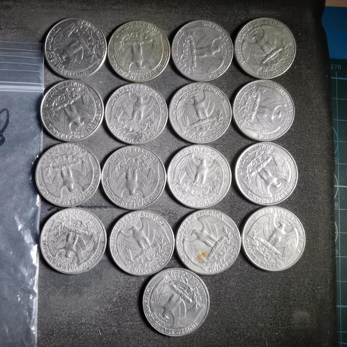 沼泽如烟--第911场 美国25分17枚