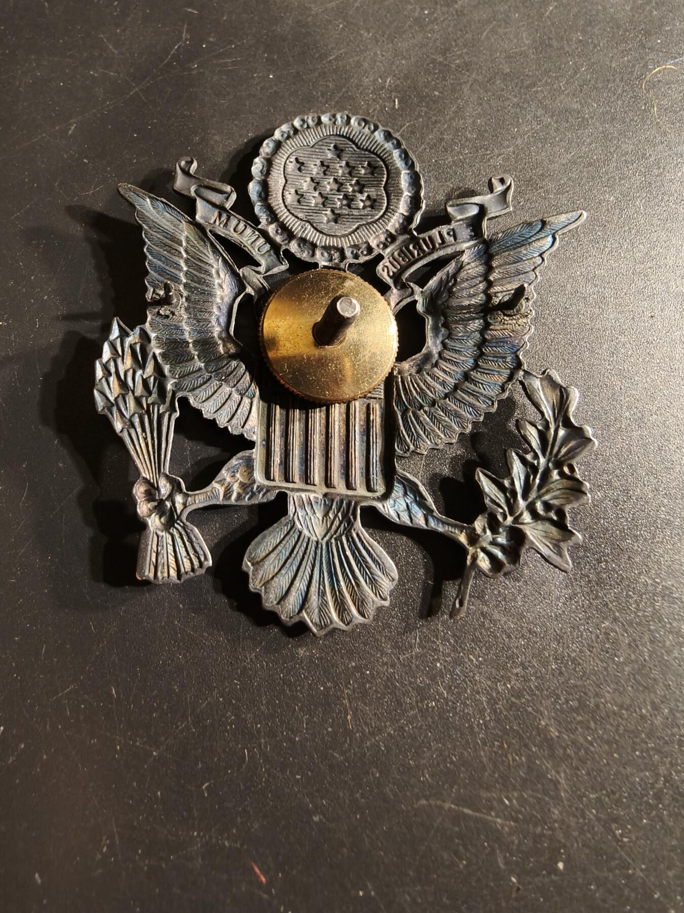 老王徽章第165期 美国空军大檐帽帽徽 