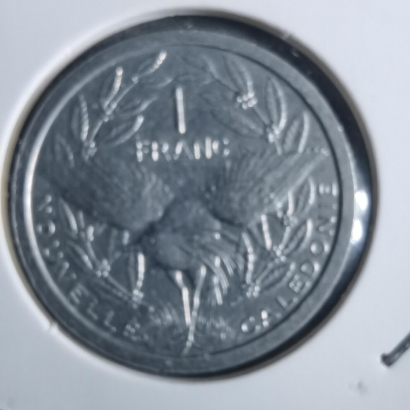 沼泽如烟--第912场 法属新喀里多尼亚1983年1法郎