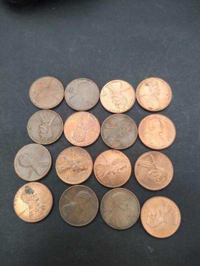 猩哥外币小铺➨【第203场】 - 一美分16个