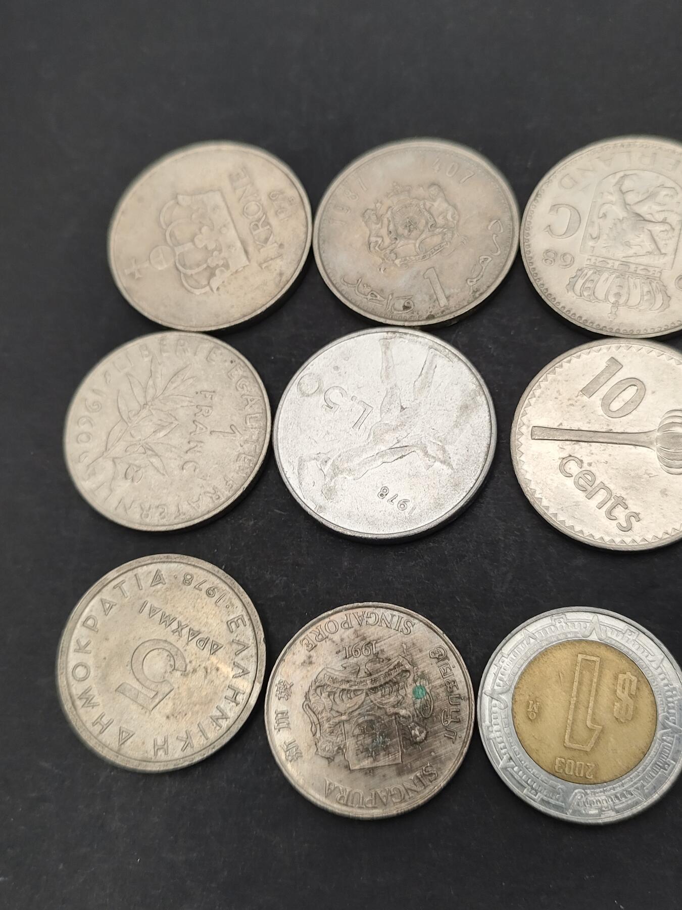 猩哥外币小铺➨【第203场】 钱币12个