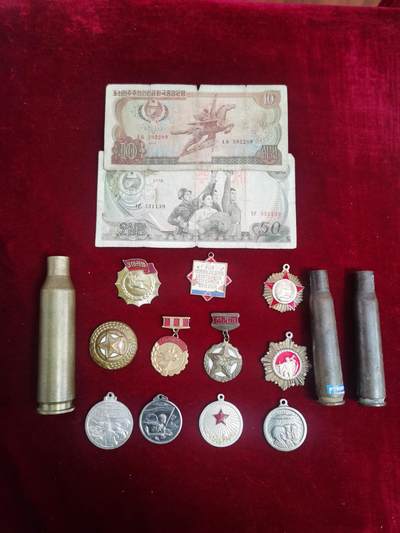 朝鲜老物件一组 - 朝鲜老物件一组