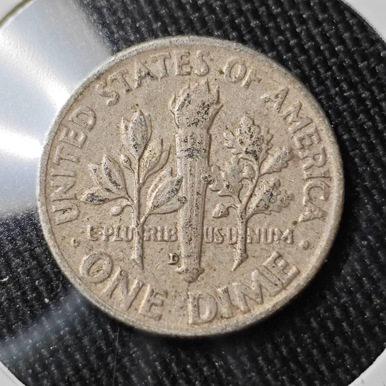 KK钱币收藏小铺 （套币 好品/批量散币 银币）专场  2月预留时间 周末发货   1958美国10分银币